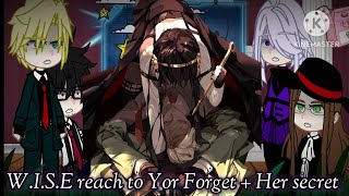 : //W.I.S.E reacts to Yor Forgor + Her Secret// SPEED2X![1/?]