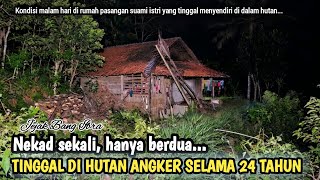 MERINDING, BEGINILAH SUASANA MALAM HARI DI, RUMAH SENDIRIAN DI TENGAH HUTAN ANGKER.