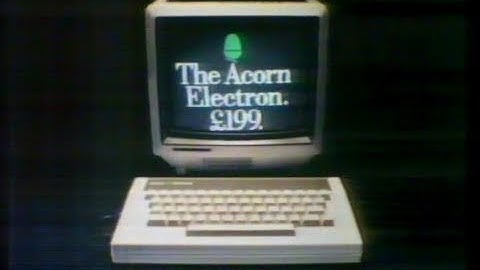 Acorn Electron UK TV Advert - 1984