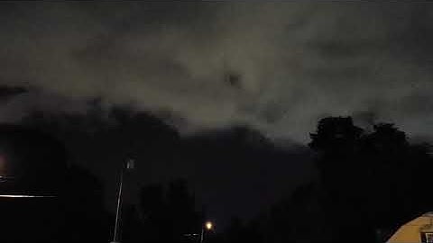 Small Mesoscale Convective System Rolling In