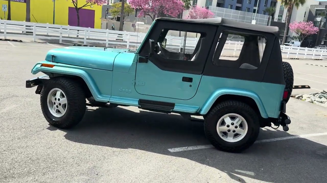 1995 Jeep Wrangler with only 88k original miles and original paint job 