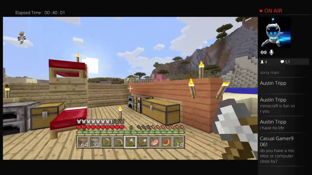 Minecraft lets play live stream episode: 3 - YouTube