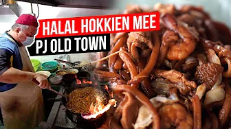 Halal Hokkien Mee Abang Jamal in PJ Old Town | Things to eat in PJ | Halal Chinese Food