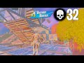 32 Eliminations Solo Vs Squads Gameplay Full Game Insane Win Season 6 Fortnite (Controller on PC)