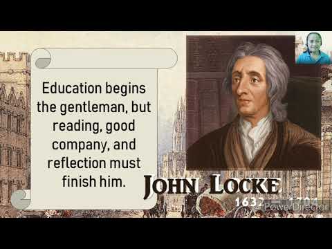 Video: Apakah sumbangan John Locke?