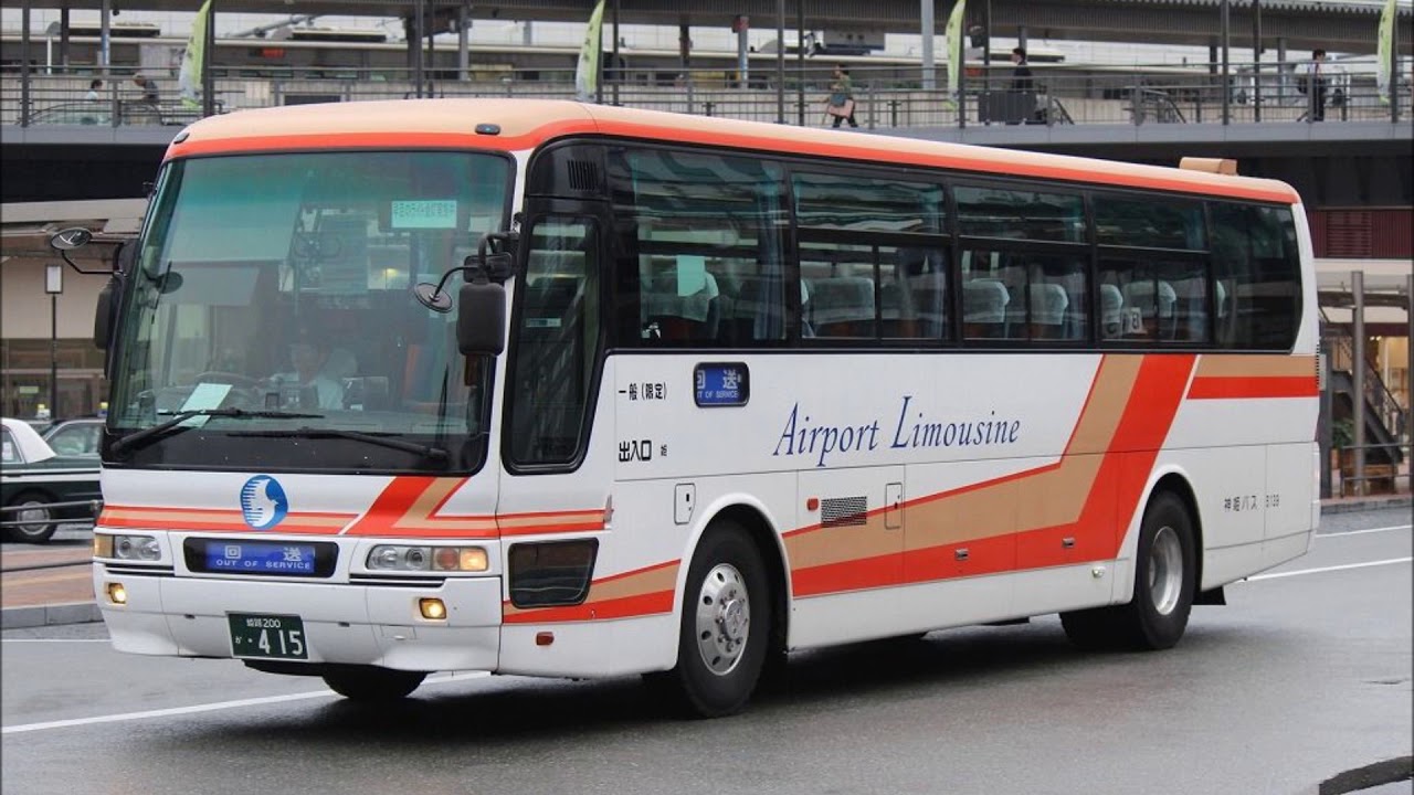 【バス走行音】神姫バス  ふそうエアロバス  KL-MP86MP