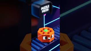 Hex Puzzle Fits Perfectly Into Glowing Container—Watch It Move!