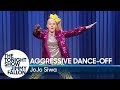 Jimmy Fallon challenged YouTube star JoJo Siwa to an 'aggressive dance-off'