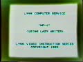 Lazy Writer Word Processing for the Tandy TRS-80 Model III