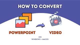 Convert PowerPoint (PPT) to Video with Webcam, Voiceover, Subtitles, TTS