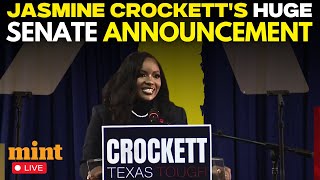 US News LIVE: Jasmine Crockett Launches Senate Bid From Texas | Democrats vs GOP | Trump | Dallas