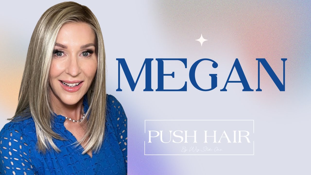 PUSH HAIR | MEGAN Wig Review | ROOTBEER FLOAT BLONDE | LOW DENSITY | NEW STYLE!