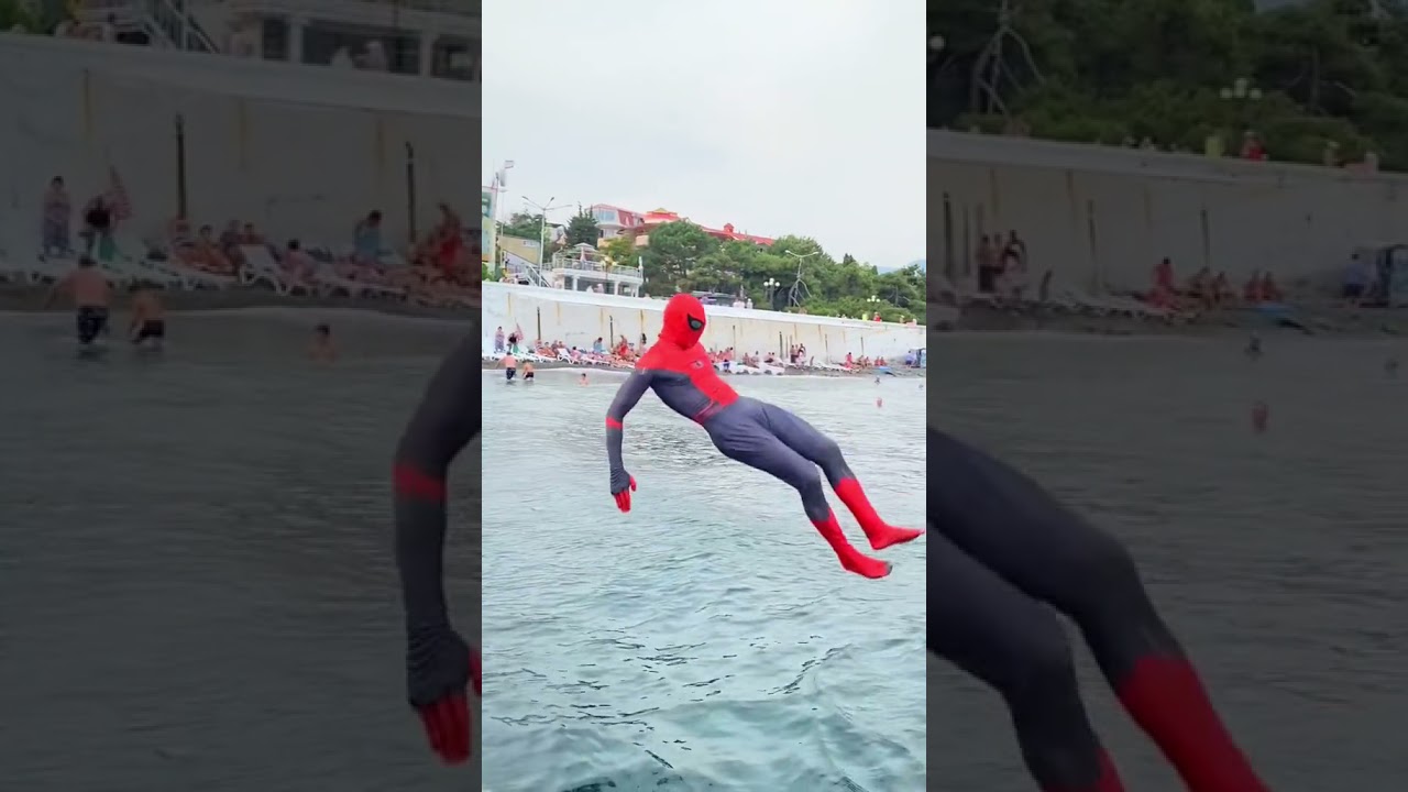 💦Would you help?😭❤️ #SHORTS #SPIDERMAN #MARVEL #foryou #slowmo #love