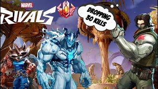 Marvel Rivals Winter Soldier – 30+ Kill Game (Bucky Goes Crazy)