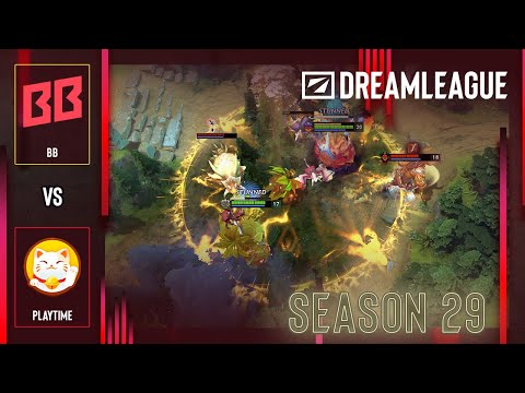 WINNER MOVES ON! PLAYTIME vs BB TEAM - HIGHLIGHTS - DreamLeague S29