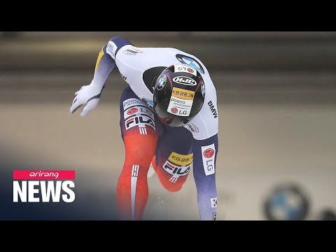 S. Korea&#39;s Yun Sung-bin wins skeleton World Cup gold in Germany