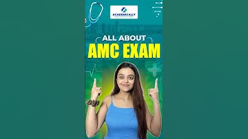 All About AMC Exam for Doctors #shorts #amcexam #amc #medicaldoctors #australia #academically