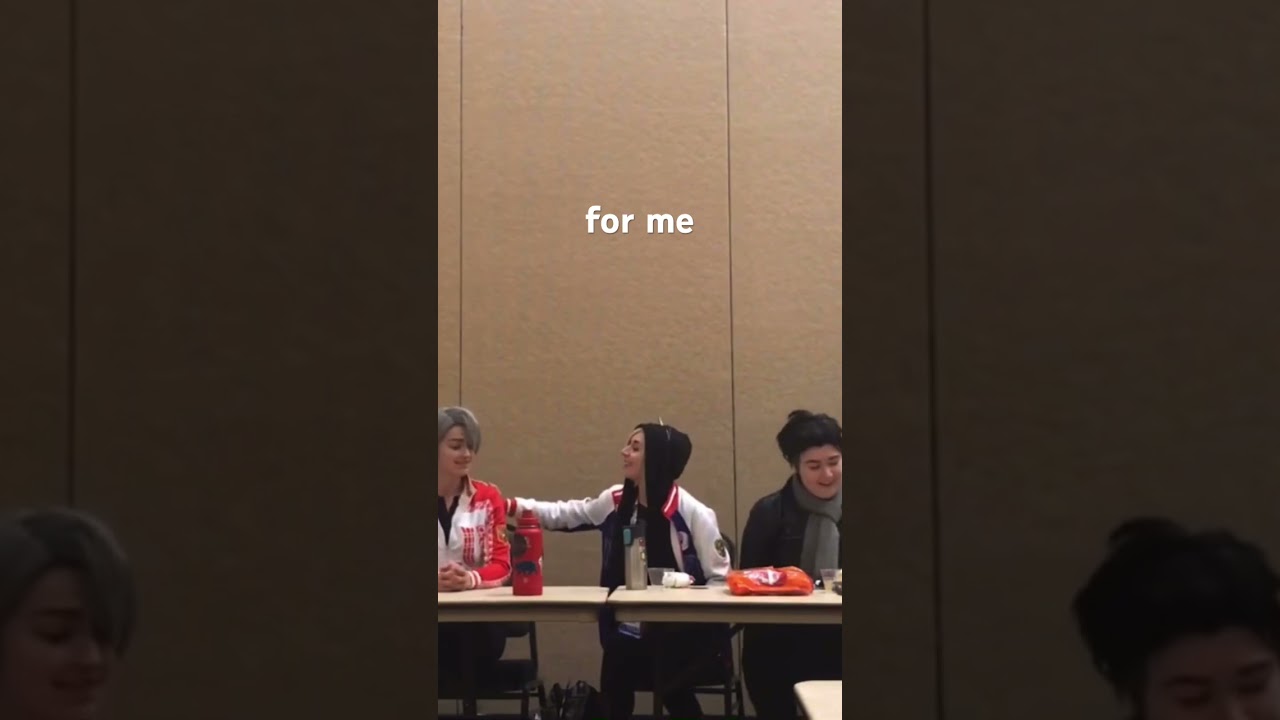 Another highlight from an old #yurionice panel. #yurionicecosplay #cosplay