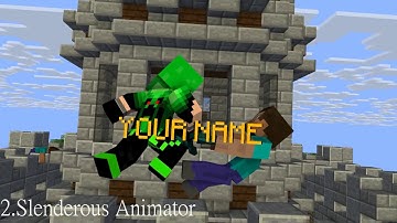 Top 5 Mine-imator intro template #1