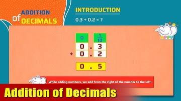 G4 - Module 27 - Introduction - Addition of Decimals | Appu Series | Grade 4 Math Learning