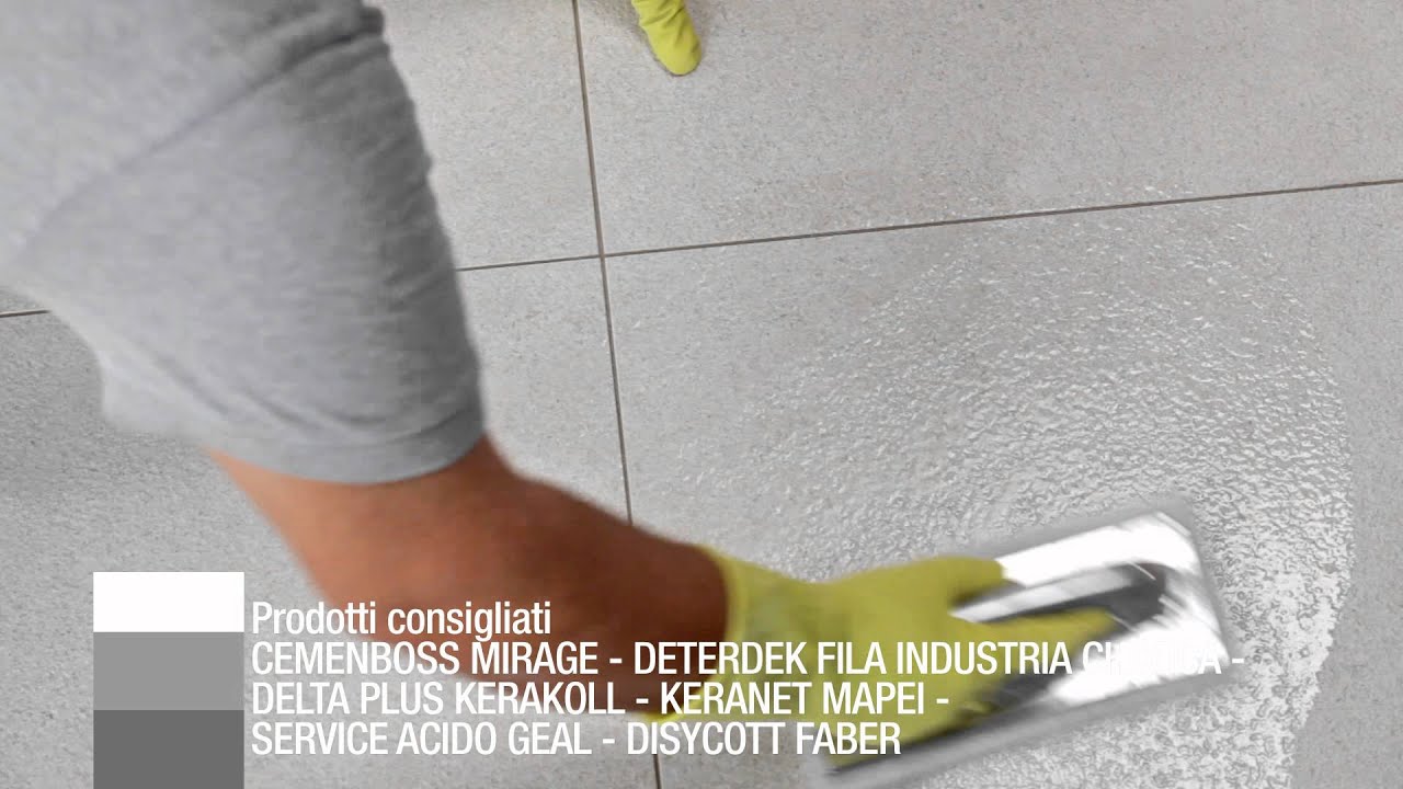 Pulizia dopoposa gres porcellanato mirage youtube Metodo migliore per pulire pavimenti