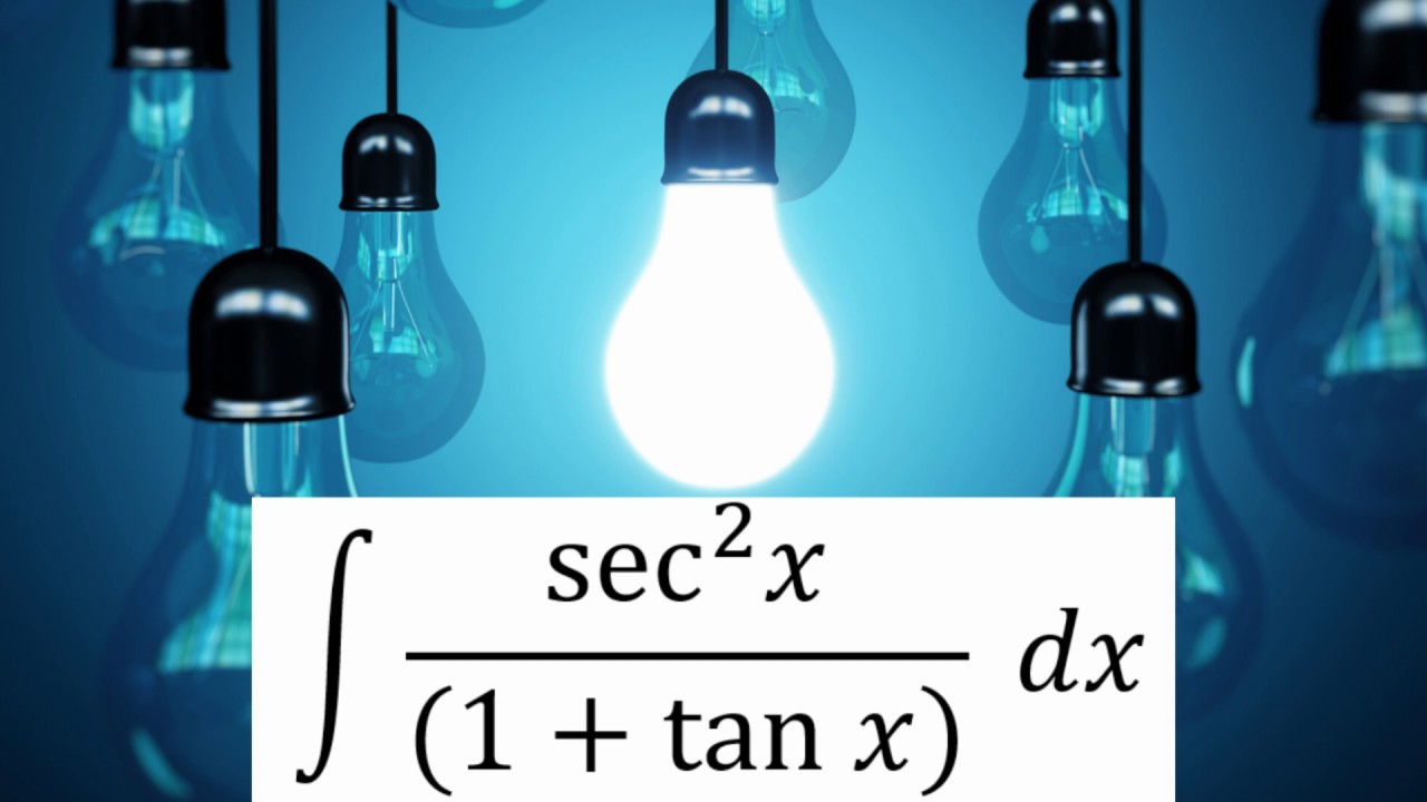Integration Of Sec 2x 1 Tan X Solution Youtube Integration Of Sec 2x 1 Tan X Solution Youtube