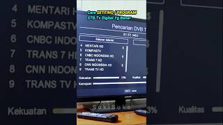 Cara SETTING Set Top Box Tv Digital Dari Awal