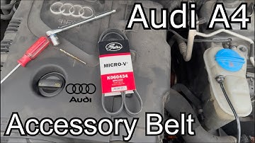 Audi A4 Accessory Belt - B8.5