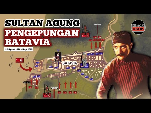 Bagaimana Strategi Sultan Agung Menyerbu VOC ? Alur Lengkap Pengepungan Batavia 1628-1629