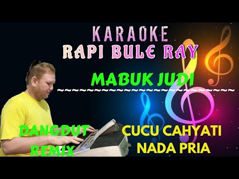 MABUK JUDI - CUCU CAHYATI | Karaoke | Nada Pria | Lirik | Dutmix