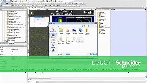 Exporting Objects in User-Created Toolchest Folder in Vijeo Designer | Schneider Electric Support