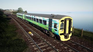 Train Sim World 6 Levenmouth Rail Link Class 158 Fife Circle Line AWS DSD TWPS DRA PIS PS5 Gameplay
