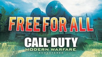 ARE THEY BOOSTING? | MWR Free for All on Vacant (Call of Duty: Modern Warfare Remastered Gameplay)
