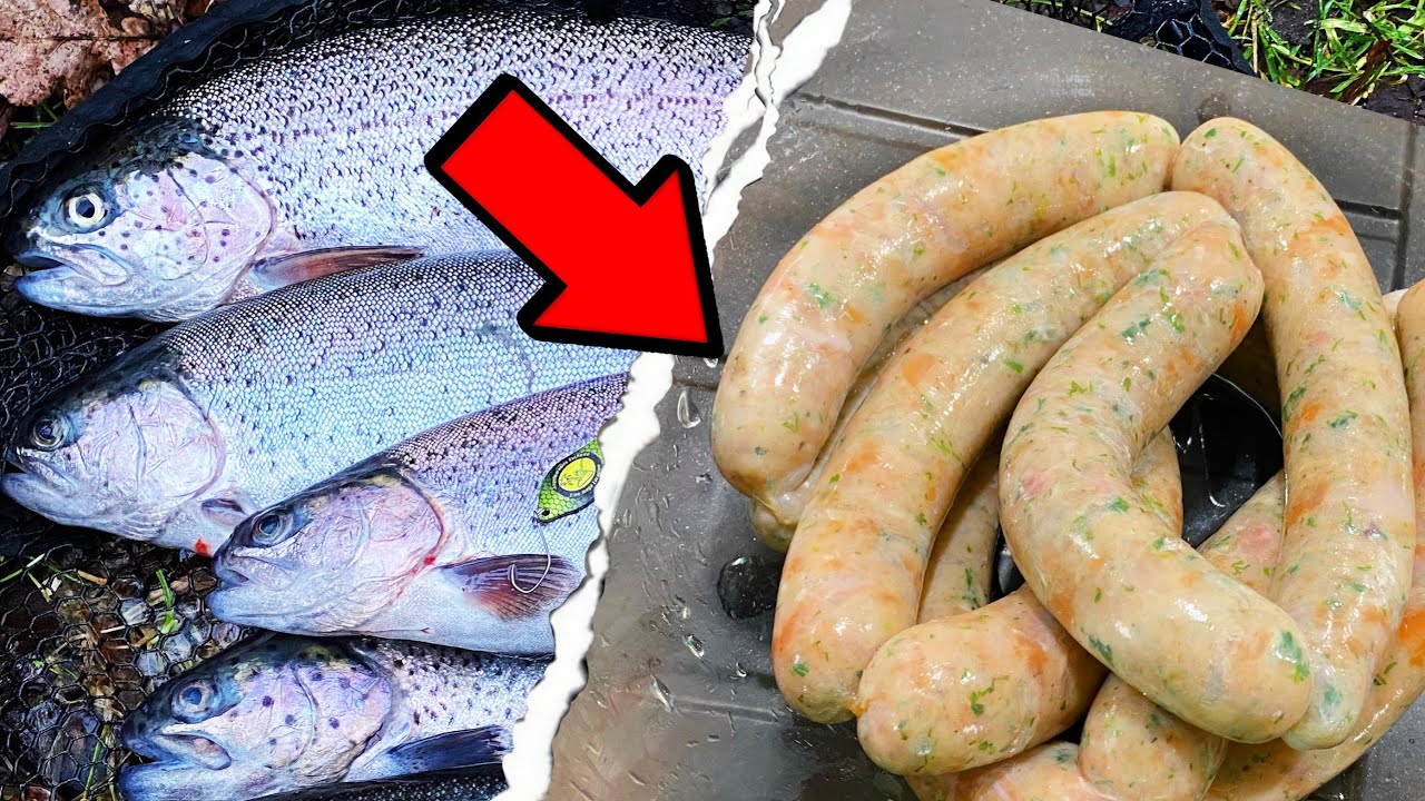 Fisch Bratwurst❗️Fangen & Wursten.