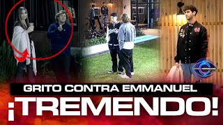 NUEVO GRITO contra Emmanuel: Nicolás LO CONTÓ a la casa y Emma SE CALENTÓ con él: 'Eso no se hace'