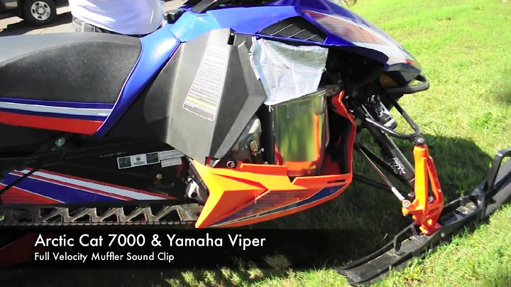BMP Arctic Cat 7000 & Yamaha Viper Muffler Sound Clip