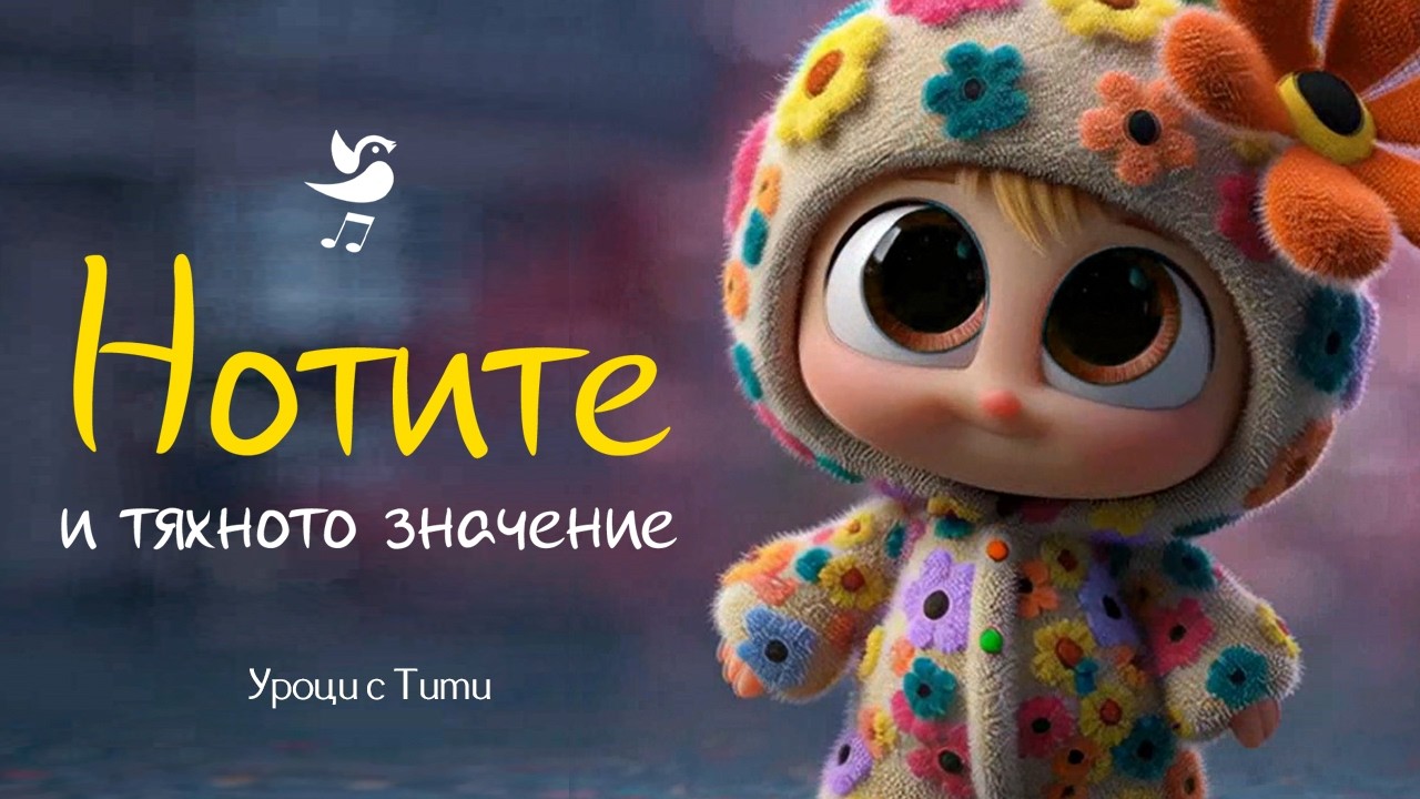 Нотите и тяхното значение 🎵 | До Ре Ми песен за деца | Уроци с Тити
