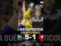 SUÉCIA 5 X 1 TUNÍSIA! QUE AMASSO SUECO! #suécia#tunisia#futebol#copadomundo#gyokeres#alexanderisak