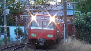 名鉄6052F+6808F 1793ﾚ普通犬山 犬山口駅〜犬山駅間