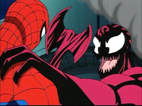 Мультфильм человек паук против карнажа
