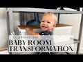 BABY ROOM TRANSFORMATION (FINALLY!!!)