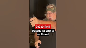 Learn To Shoot a Handgun one Handed Accurately with the 2x2x2 Handgun Drill.