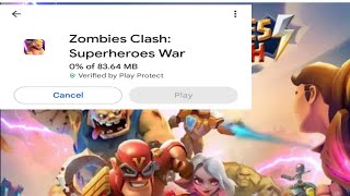 Zombies Clash: Superheroes War screenshot 4