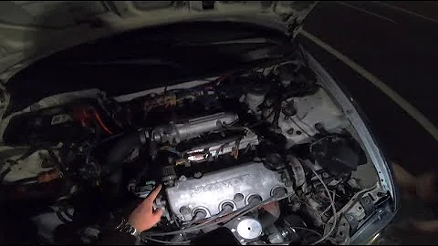 D15B 9psi e85 vs D16Z6 12psi e85 SPINS BEARING ON HIGHWAY