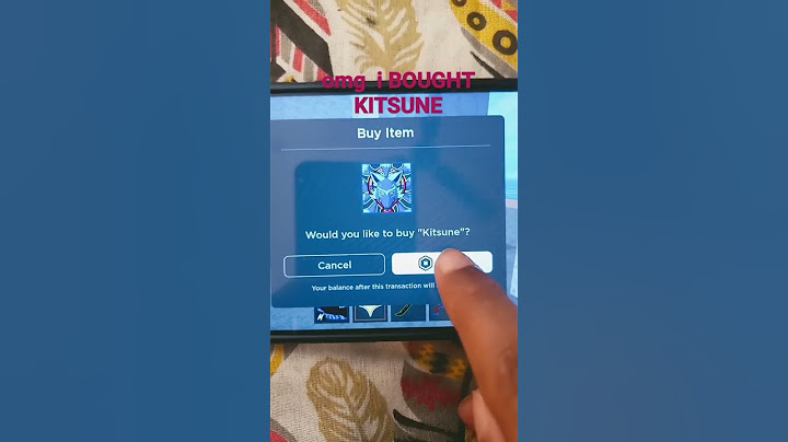 BUYING KITSUNE PERM IN BLOX FRUITS!! SUBSCRIBE #kitsune #bloxfruits