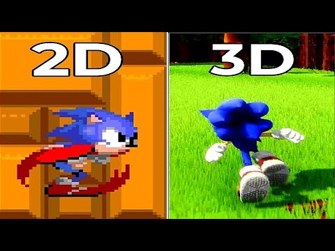 طورت لعبة سونيك Sonic 3D فى 30 ثانية Shorts