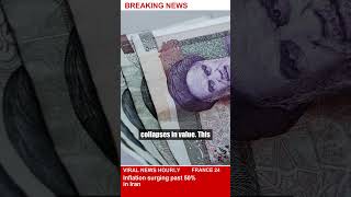 Iran's Economy in Crisis: Inflation Hits 50% #Shorts