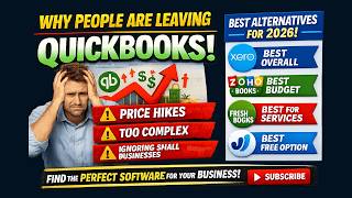 Xero vs FreshBooks vs Zoho Books vs Wave | Best QuickBooks Alternative 2026