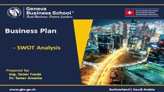How to write a Business Plan SWOT Analysis Part   TESLA Example تحليل سوات الرباعي