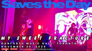 Saves The Day | "My Sweet Fracture" LIVE! | Emo/Pop-Punk |Danforth Music Hall |Toronto |Nov 20, 2024